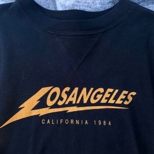 Brandy Melville Los Angeles Long Sleeve Crewneck